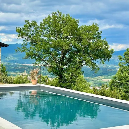 Poggelleri La Cartolina Su E Le Colline Toscane Prázdninový dům Poppi