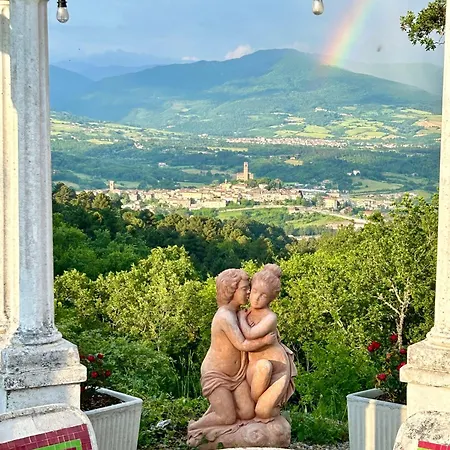 Poggelleri La Cartolina Su E Le Colline Toscane Prázdninový dům Poppi